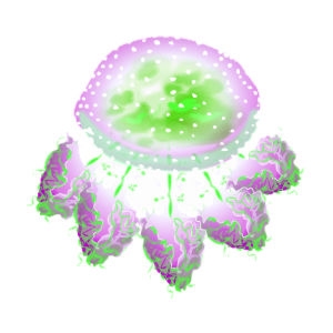 Green Oz Jellyfish